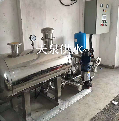 清遠智慧谷與我司合作管網(wǎng)疊壓供水設(shè)備一套
